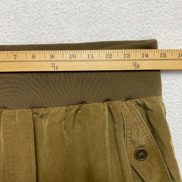 Maeve Anthropologie Jogger Womens Medium Brown Cicerone Cargo Pull On Stretch - Picture 7 of 9